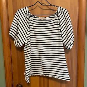 Loft square neck top